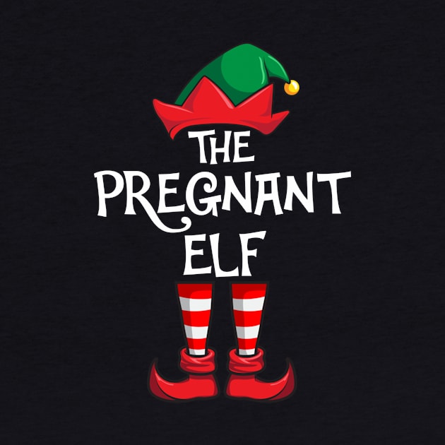 Pregnant Elf Matching Family Christmas by hazlleylyavlda